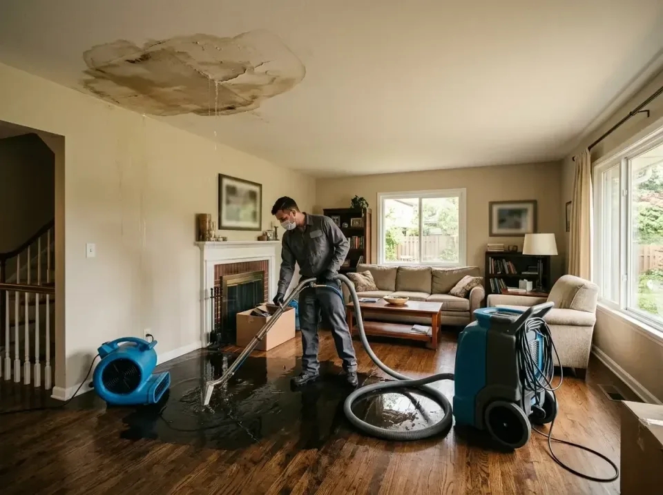 attic-pipe-burst-ceiling-drip-008 — frequently asked questions, Water Damage Restoration & Carpet Care in Decherd, TN